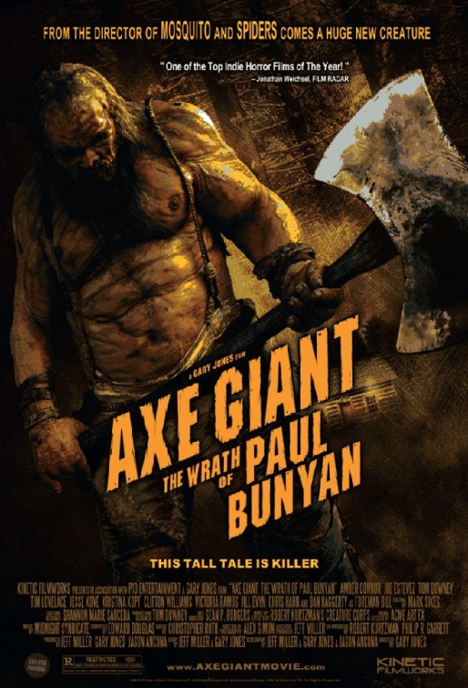 Axe Giant: The Wrath of Paul Bunyan afişi