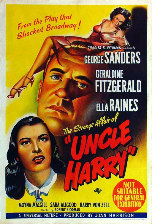 The Strange Affair of Uncle Harry afişi