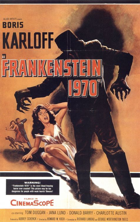 Frankenstein - 1970 afişi