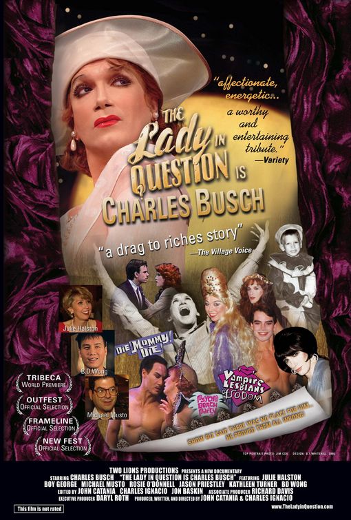 The Lady In Question Is Charles Busch afişi