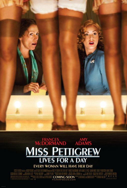 Miss Pettigrew Lives for a Day afişi