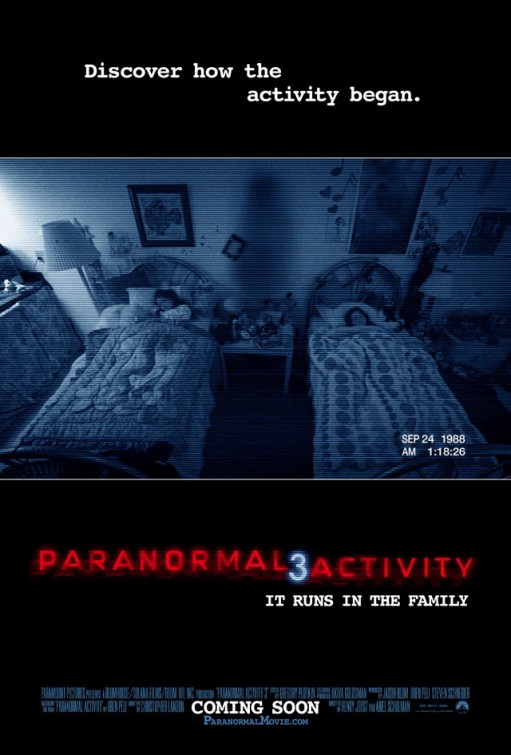 Paranormal Activity 3 afişi