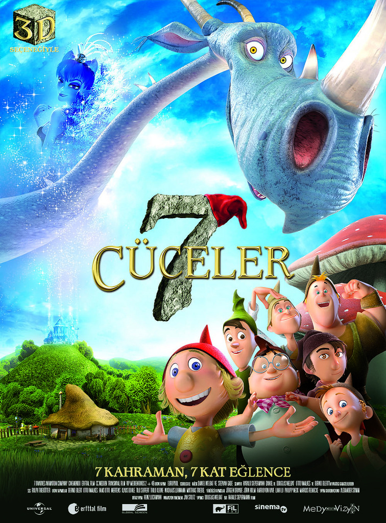 7 Cüceler afişi