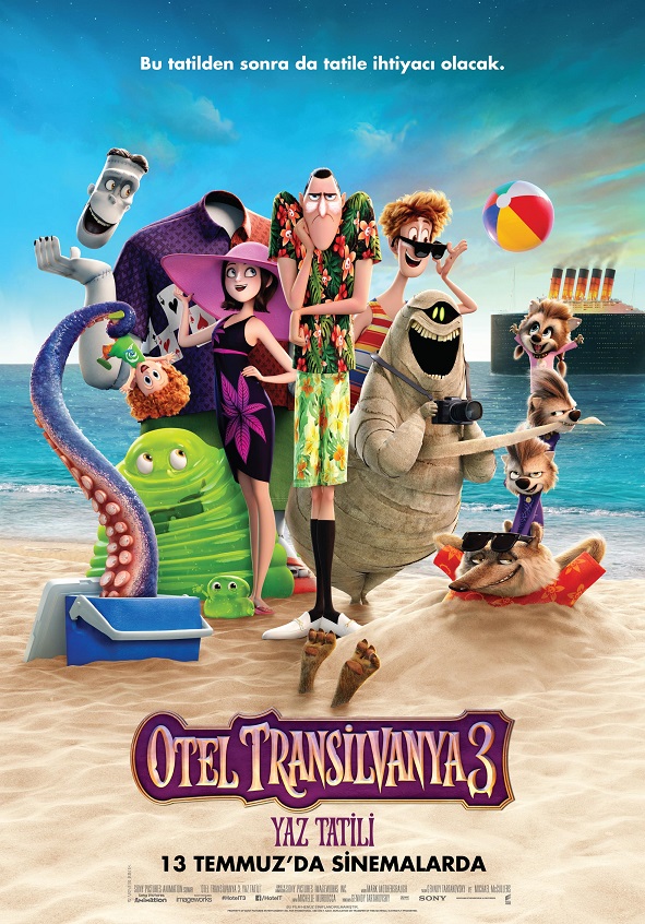 Otel Transilvanya 3: Yaz Tatili afişi