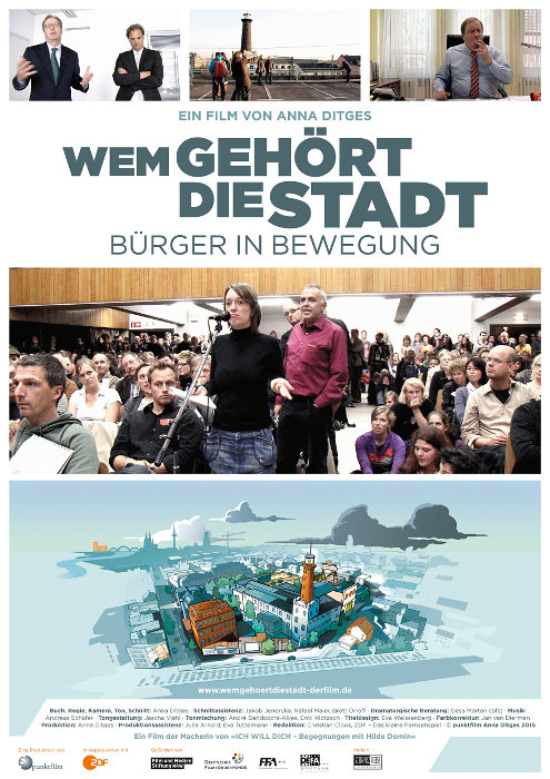 Wem gehört die Stadt - Bürger in Bewegung afişi