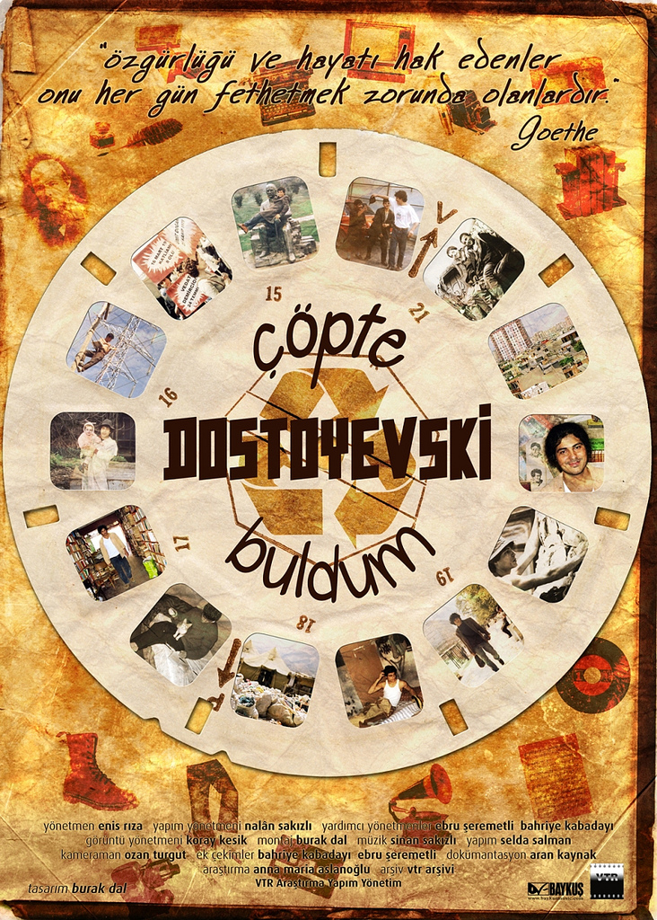 Çöpte Dostoyevski Buldum afişi