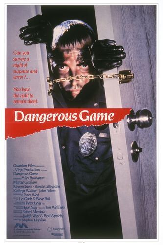 Dangerous Game afişi