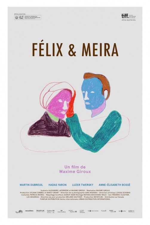 Félix et Meira afişi