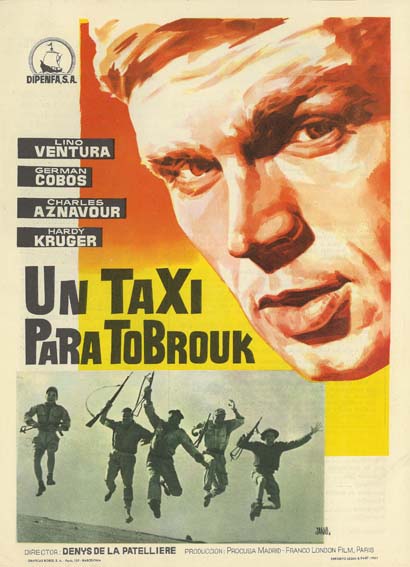 Un taxi pour Tobrouk afişi