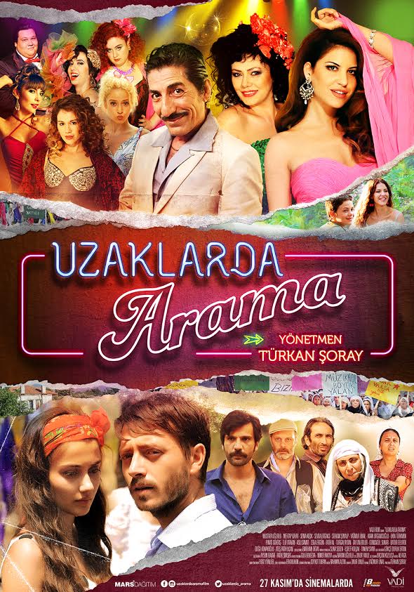 Uzaklarda Arama afişi