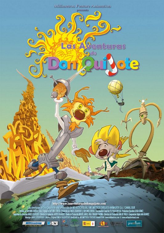 Las aventuras de Don Quijote afişi