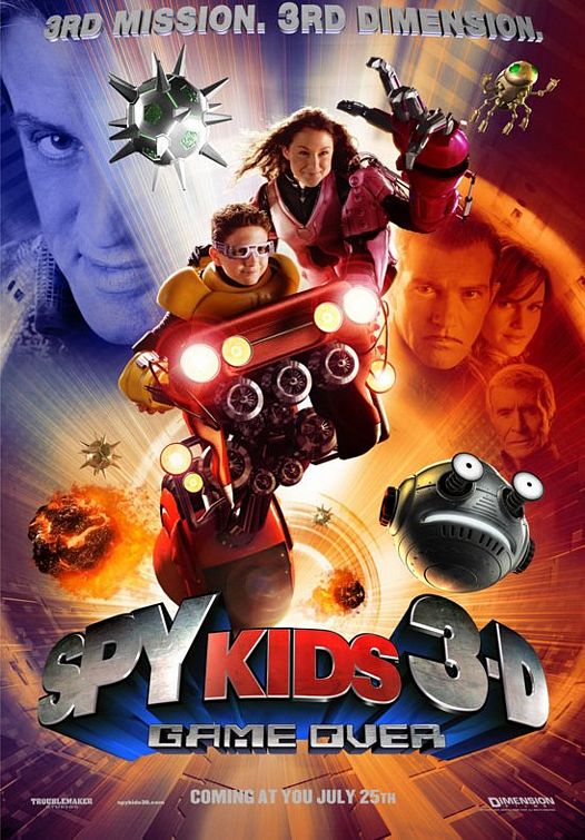 Spy Kids 3-D: Oyun Bitti afişi