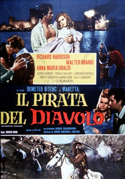 Il Pirata del Diavolo afişi