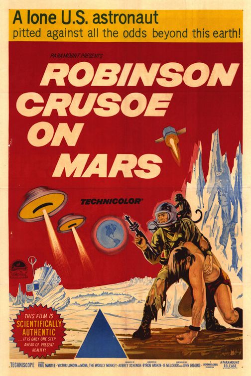 Robinson Crusoe on Mars afişi