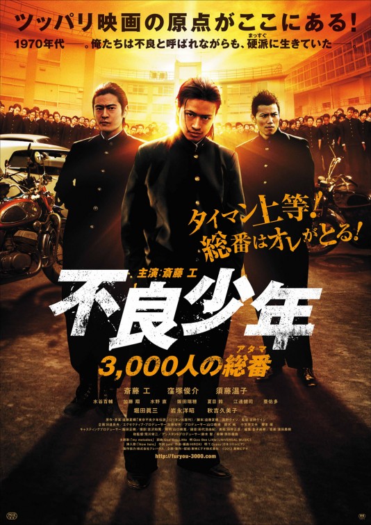The Total Number of 3000 Juvenile Delinquents afişi