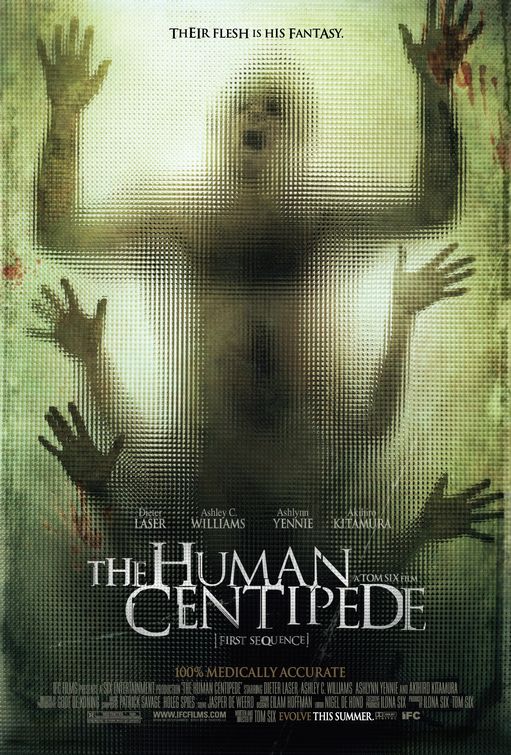 The Human Centipede afişi