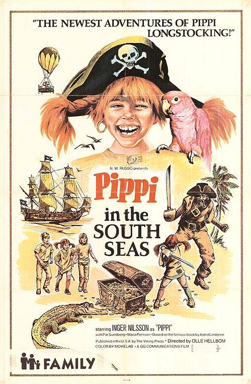 Pippi in the South Seas afişi
