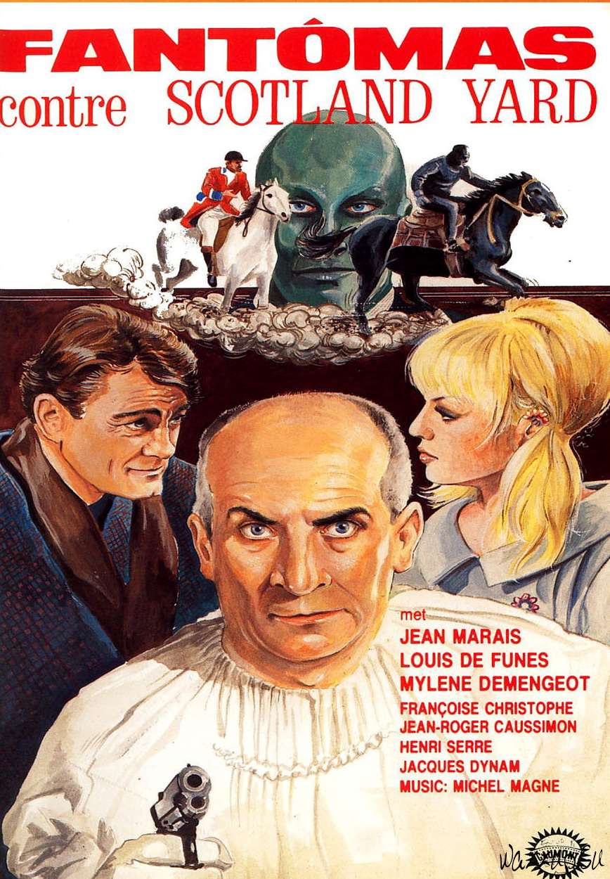 Fantomas contre Scotland Yard afişi