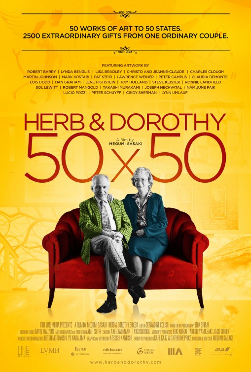 Herb & Dorothy 50X50 afişi