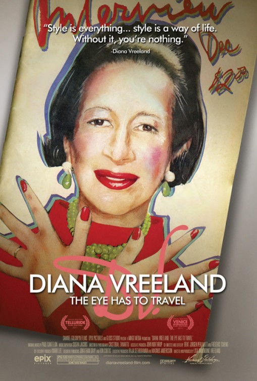 Diana Vreeland: The Eye Has to Travel afişi