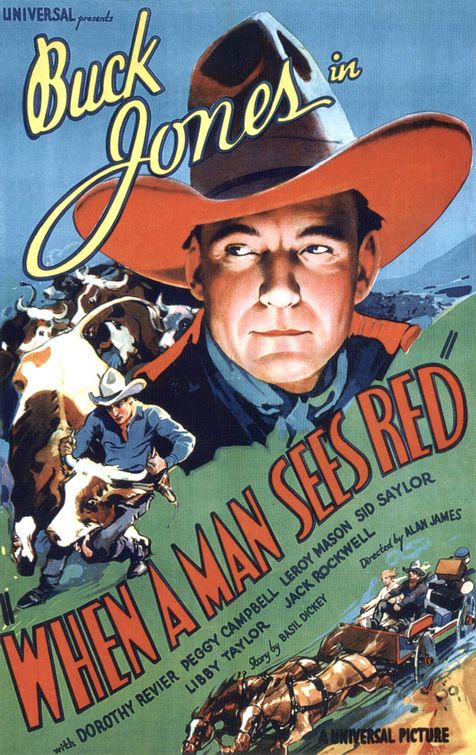 When a Man Sees Red afişi