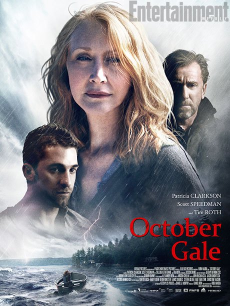October Gale afişi