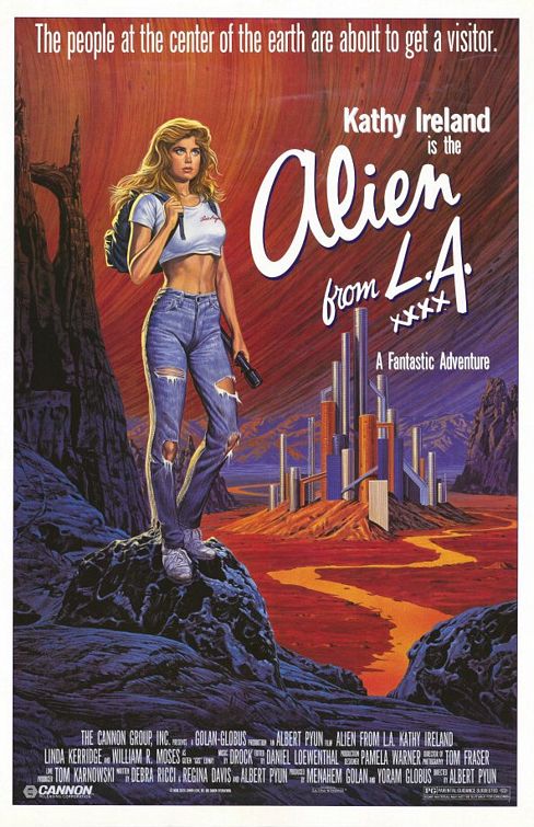 Alien from L.A. afişi