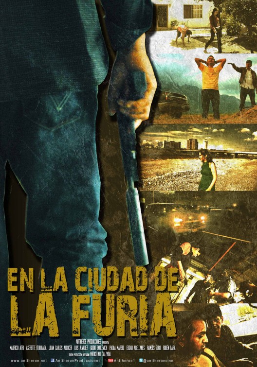 En la ciudad de la furia afişi