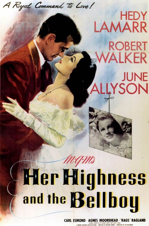 Her Highness and the Bellboy afişi
