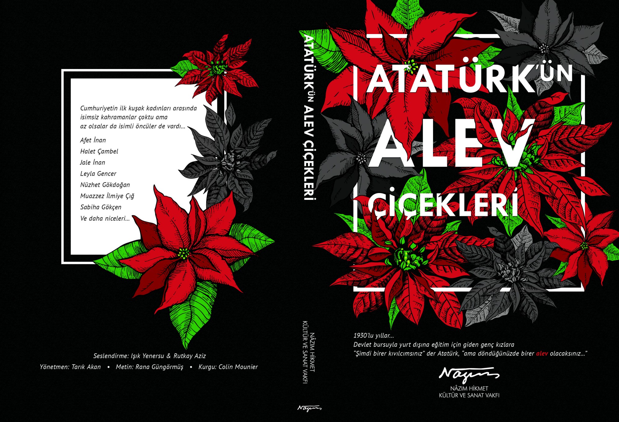 Atatürk'ün Alev Çiçekleri afişi