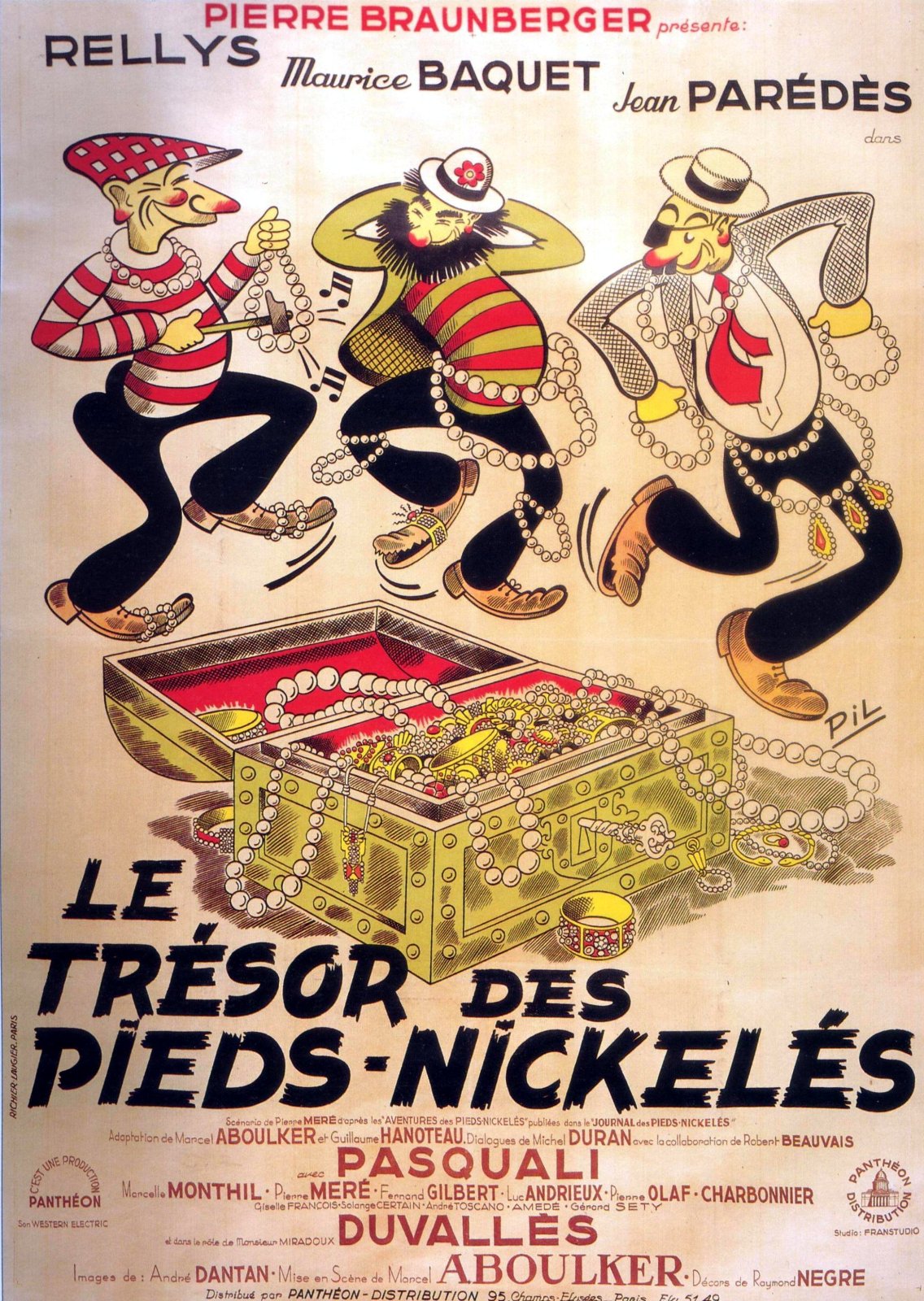 Le Tresor des Pieds-Nickeles afişi