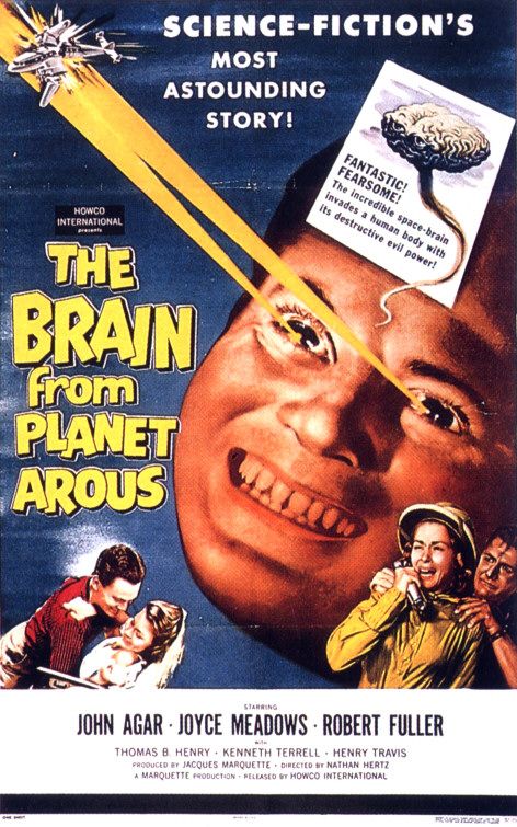 The Brain from Planet Arous afişi