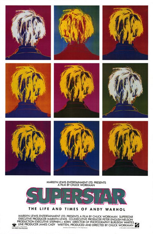 Superstar: The Life and Times of Andy Warhol afişi