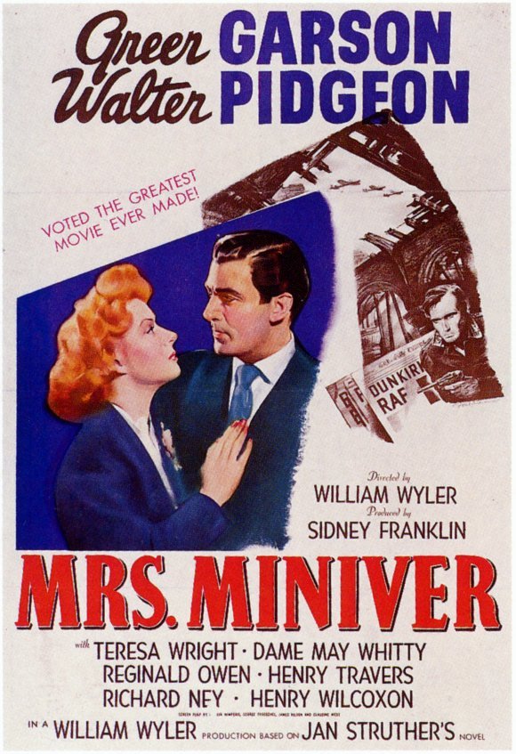 Bayan Miniver afişi