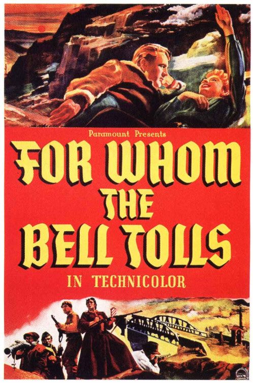 For Whom the Bell Tolls afişi