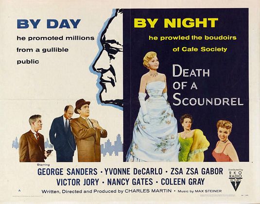 Death of a Scoundrel afişi