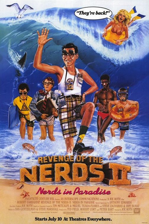 Revenge of the Nerds II: Nerds in Paradise afişi