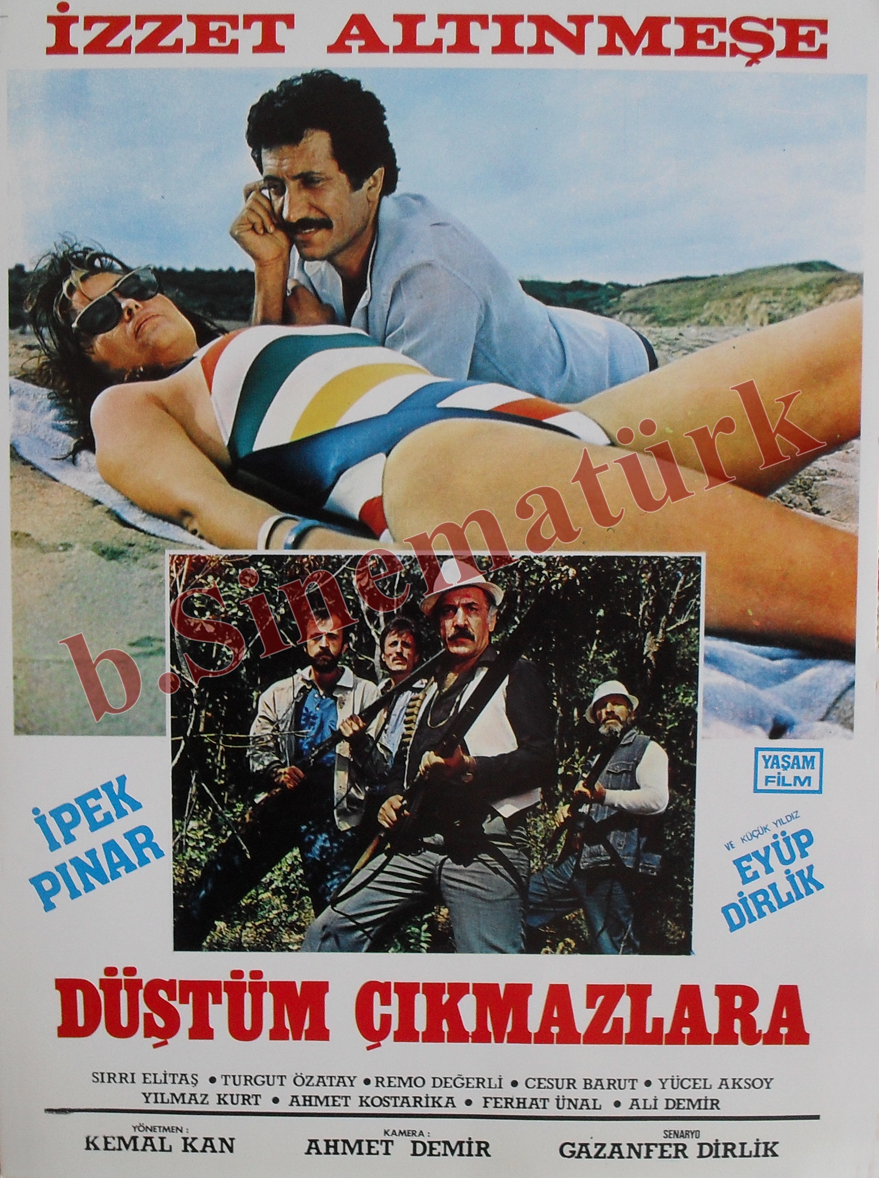 Düştüm Çıkmazlara afişi