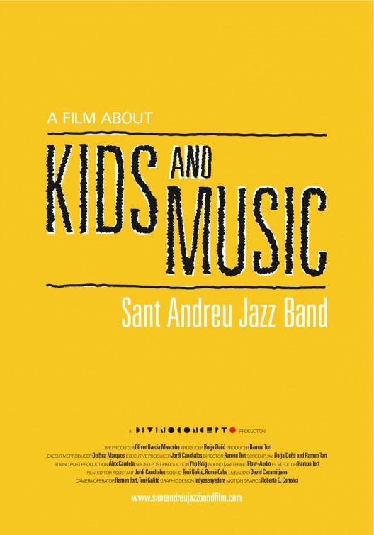 A Film About Kids and Music. Sant Andreu Jazz Band afişi