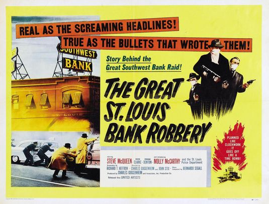 The St. Louis Bank Robbery afişi