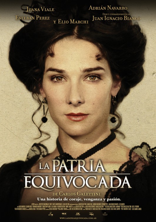 La patria equivocada afişi