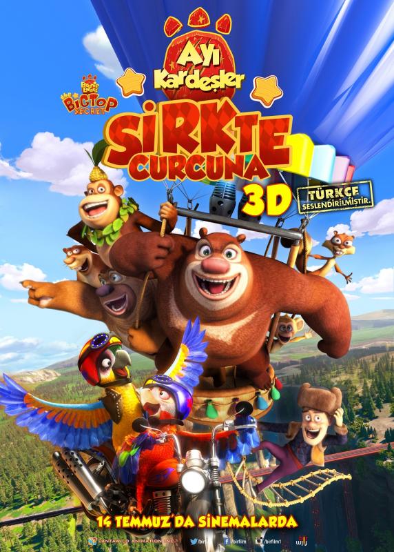 Ayı Kardeşler 3: Sirkte Curcuna afişi