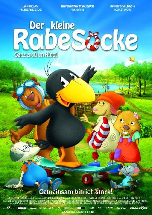 Der kleine Rabe Socke - Das große Rennen afişi