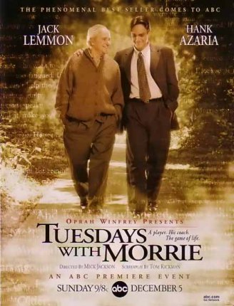 Morrie ile Her Salı afişi
