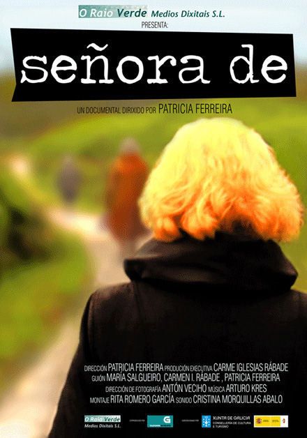 Señora de afişi