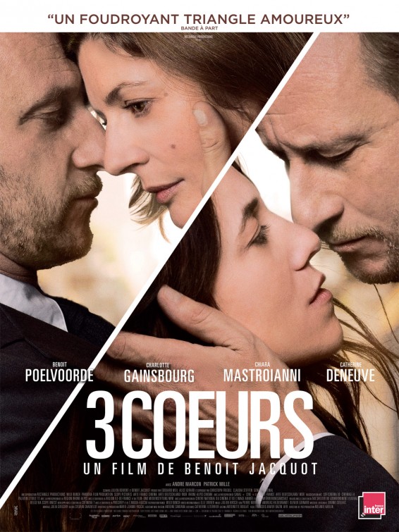 Trois coeurs afişi