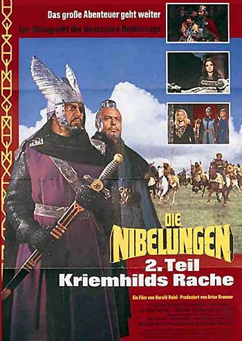Nibelungen Destanı - 2 Kriemhilds'in İntikamı afişi
