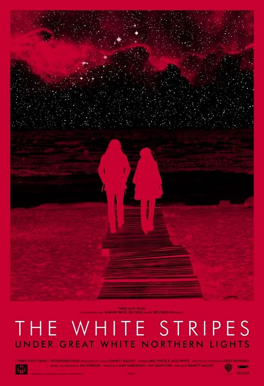 The White Stripes Under Great White Northern Lights afişi