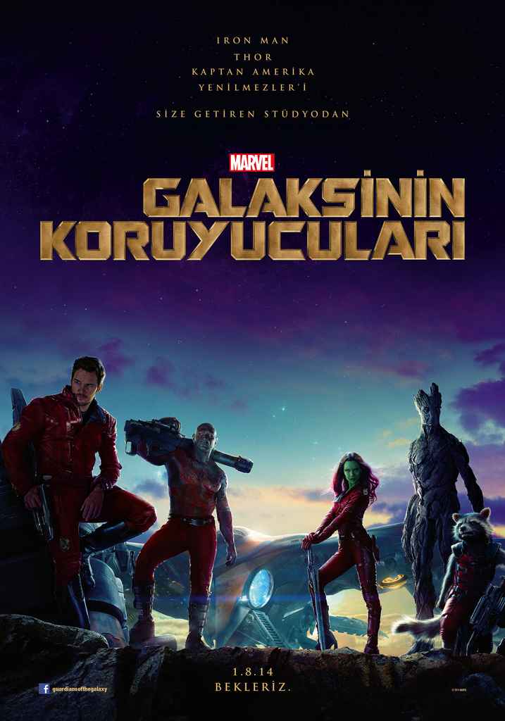 Galaksinin Koruyucuları afişi