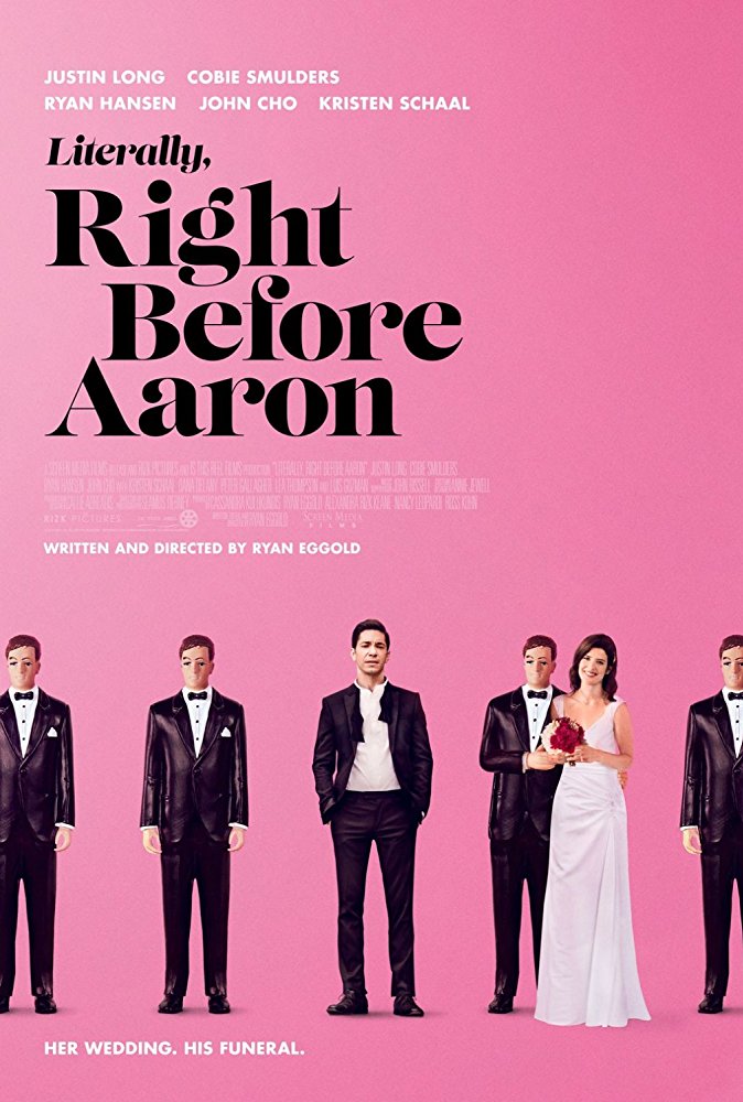 Literally, Right Before Aaron afişi